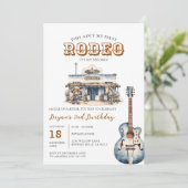 これは私の最初のrodeoに私の2番目の誕生日に関する 招待状 (スタンド正面)