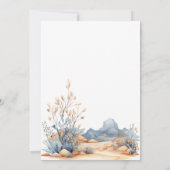 これは私の最初のrodeoに私の2番目の誕生日に関する 招待状 (裏面)