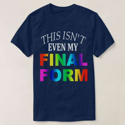 これは私の最後の型枠でも Tシャツ (デザイン正面)