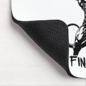 これは私の最終的な型枠ジムビーストボディビルディでもない マウスパッド (コーナー)