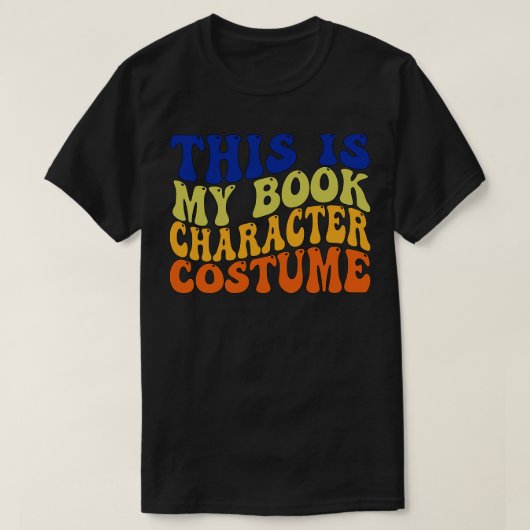 これは私の本のキャラクターの衣装 Tシャツ (デザイン正面)
