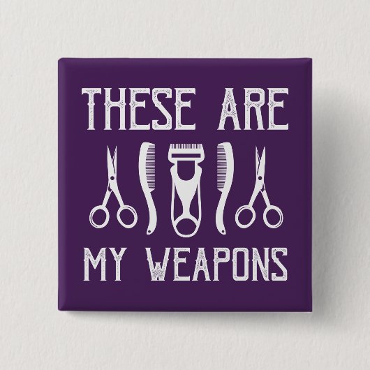 これは私の武器だ 缶バッジ (正面)