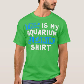 これは私の水族館で魚を洗っている Tシャツ