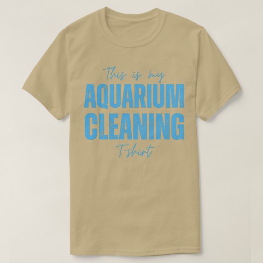 これは私の水族館の魚の愛おもしろい者の贈り物だ Tシャツ (デザイン正面)