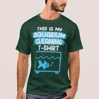 これは私の水族館清掃シャツアクリだ Tシャツ