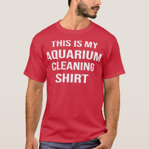 これは私の水槽の魚おもしろい水槽cを洗浄する tシャツ