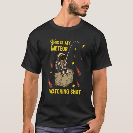 これは私の流星観測岩小惑星です Tシャツ (正面)