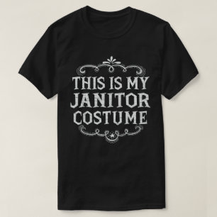 これは私の清掃員のコスチューム 面白い怠いハロウィン Tシャツ