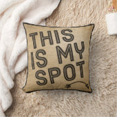 これは私の点のバーラップです クッション (ブランケット)