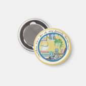 これは私の物の中でお気に入りのは磁石だ マグネット (正面/裏面)