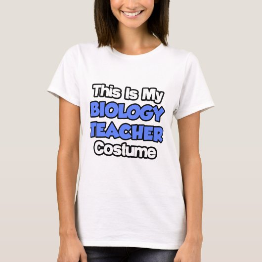 これは私の生物学の先生の衣装 Tシャツ (正面)