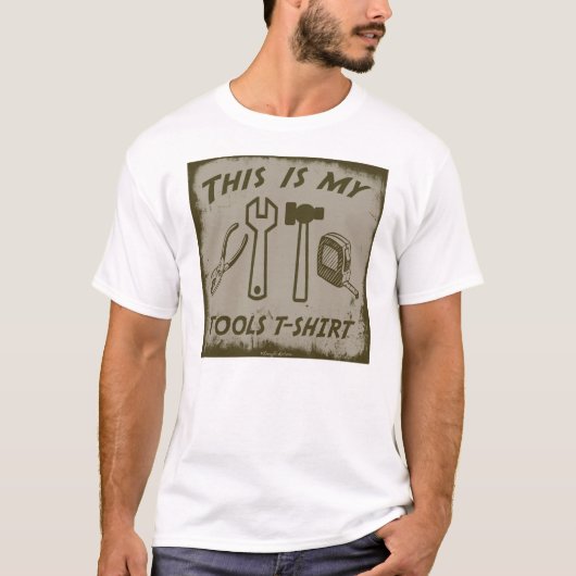 これは私の用具のTシャツです Tシャツ (正面)