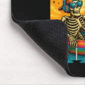 これは私の疲れた母のコスチューム塩辛いスカル母ハ マウスパッド (コーナー)