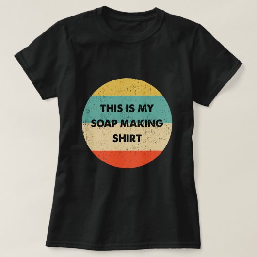 これは私の石鹸だ Tシャツ (デザイン正面)