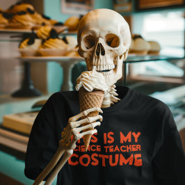 これは私の科学先生衣装シャツだ Tシャツ