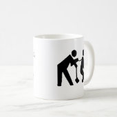 これは私の職務にありません コーヒーマグカップ (正面右)