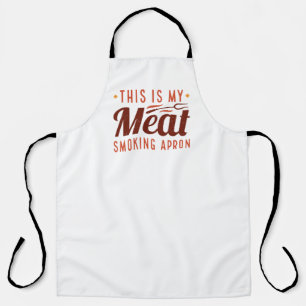 これは私の肉喫煙エプロン エプロン