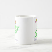 「これは私の自然のマグカップ コーヒーマグカップ (中央)