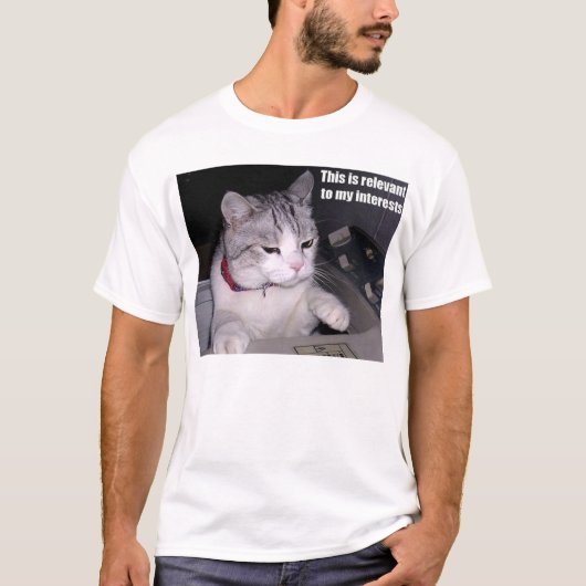 これは私の興味に関連しています Tシャツ (正面)