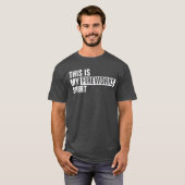 これは私の花火シャツだ Tシャツ (正面フル)