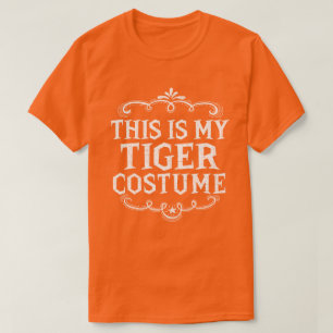 これは私の虎の仮装 面白い怠いハロウィン Tシャツ