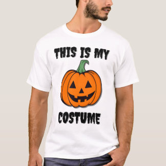 これは私の衣装の面白いハロウィーン Tシャツ