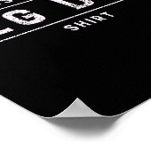 これは私の足の日シャツメンズジムおもしろいボディビル ポスター (角)