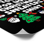 これは私の醜いクリスマスセーターには暑すぎる ポスター (角)