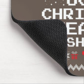 これは私の醜いクリスマスセーターには暑すぎる マウスパッド (コーナー)
