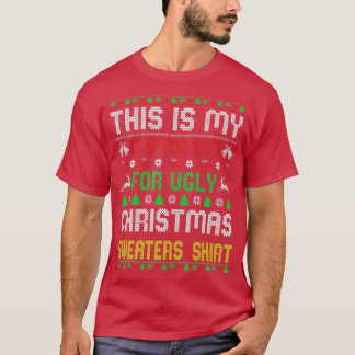 これは私の醜いクリスマスセーターには暑すぎる Tシャツ