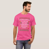 これは私の醜いクリスマスセーターには暑すぎる Tシャツ (正面フル)