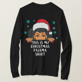 これは私の醜いクリスマスセーターのパジャマシャツだ Tシャツ