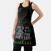 これは私の醜いクリスマスセーター編みギフトだ エプロン (インサイチュ)