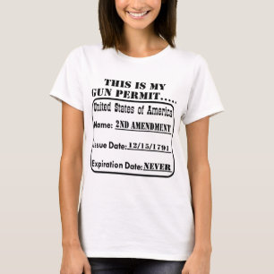 これは私の銃の割り当てです Tシャツ