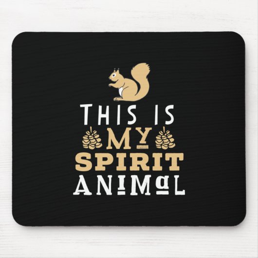 これは私の霊獣だ マウスパッド (正面)