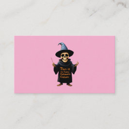 これは私の面白いハロウィーンの衣装の完璧な衣装である 名刺