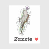 これは私の魔法杖 – ゴシック様式の魔女の手 シール (シート)