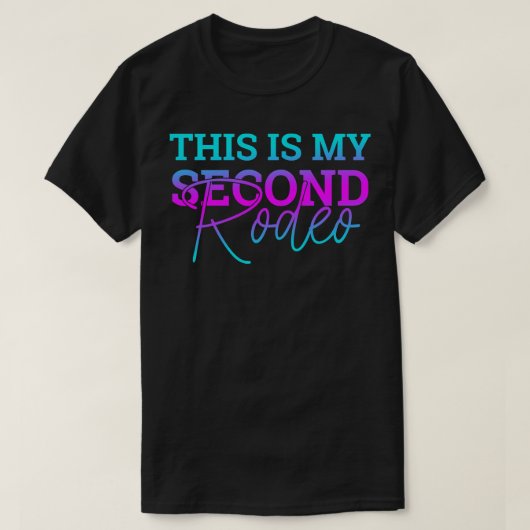 これは私の2番目の色澄ん文字 Tシャツ (デザイン正面)