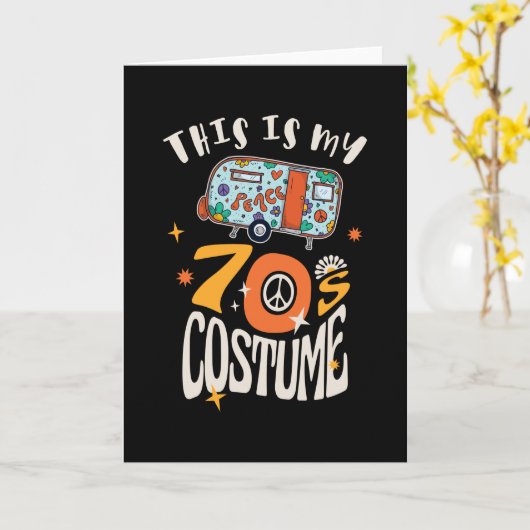 これは私の70代の衣装 カード (黄色い花)