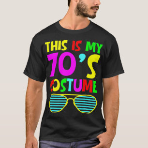 これは私の70年代のコスチューム面白いハロウィーン1970年代70年代 Tシャツ