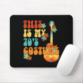 これは私の70年代のコスチュームGroovy Peaceおもしろい Hallowee マウスパッド (マウス)