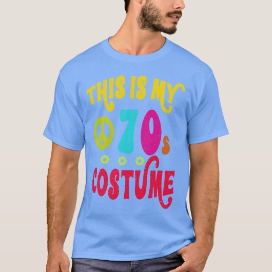 これは私の70年代の衣装だよ、面白い Tシャツ (正面)