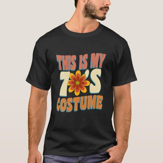 これは私の70年代の衣装カップルのハロウィーン1970年代のお尻 Tシャツ (正面)