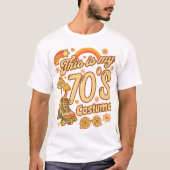 これは私の70年代の衣装70年代のおもしろい衣装グロ Tシャツ (正面)