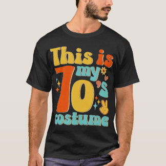 これは私の70sコスチュームのヒッピースタイルTシャツである Tシャツ