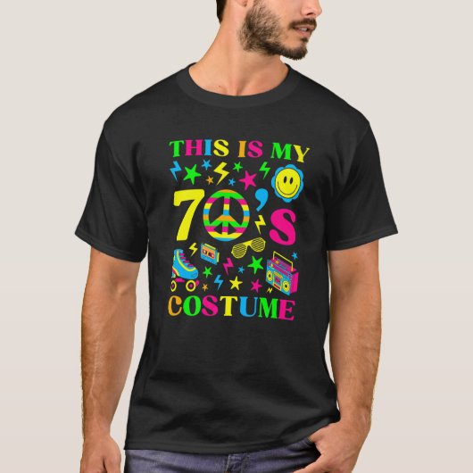 これは私の70sコスチュームTee Groovy Peaceハロウィーン Tシャツ (正面)