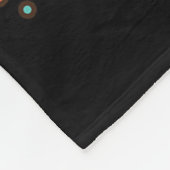 これは私の70s衣装テーマパーティーヒッピーレトロFr フリースブランケット (角)