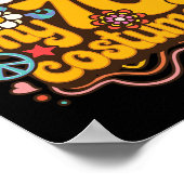 これは私の70s衣装テーマパーティーヒッピーレトロFr ポスター (角)