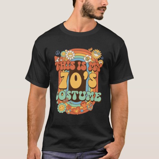 これは私の70s衣装ヒッピー衣装デイジーGroov Tシャツ (正面)