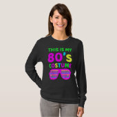 これは私の80のコスチューム衣装80年代レトロパー Tシャツ (正面フル)